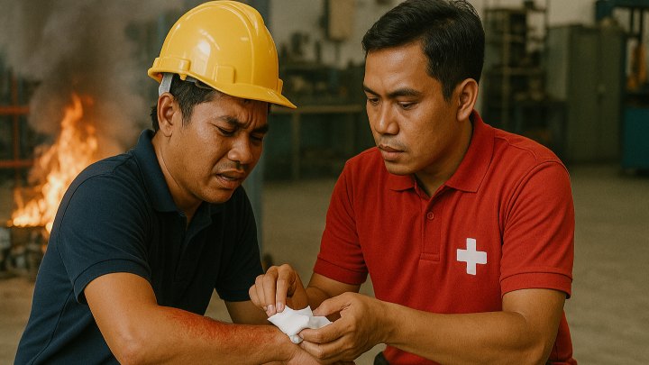 3 Tingkat Pertolongan Pertama Pada Luka Bakar