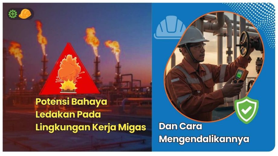Potensi Bahaya Ledakan Pada Lingkungan Kerja Migas dan Cara Mengendalikannya