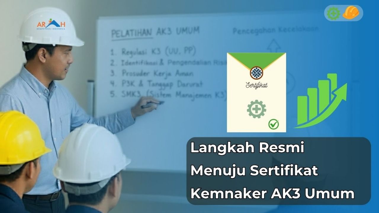 Langkah-Langkah Mengikuti Pelatihan AK3 Umum Hingga Mendapatkan Sertifikat Kemnaker