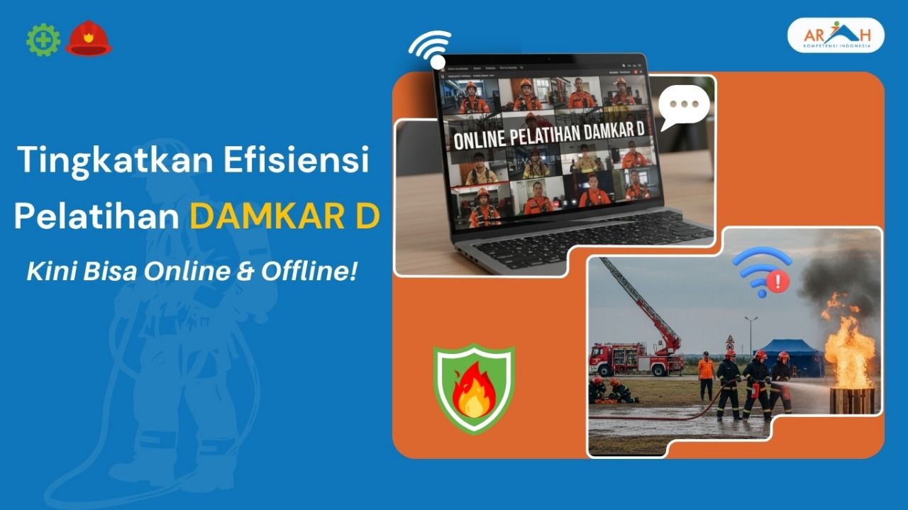 Pelatihan Damkar D Lebih Efisien Dengan Metode Pelaksanaan Online Blended