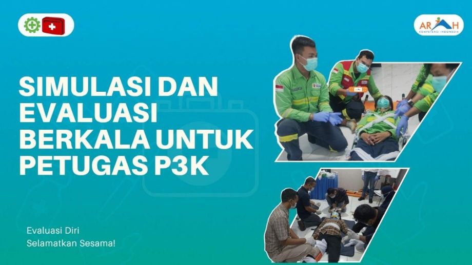 Simulasi dan Pelatihan Berkala Petugas P3K di Tempat Kerja