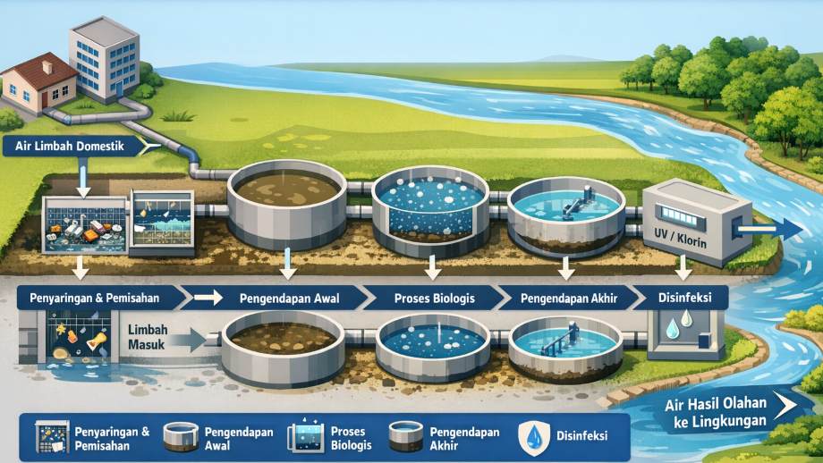 Mengenal Sewage Treatment Plant (STP) Beserta Fungsinya Dalam Mengolah Air Limbah