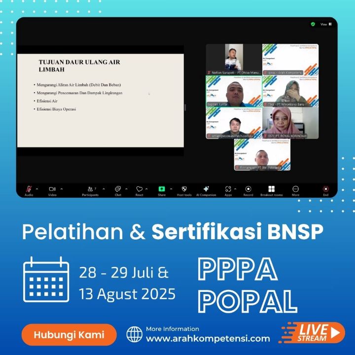 Kelas Online Pelatihan & Sertifikasi Kompetensi PPPA POPAL