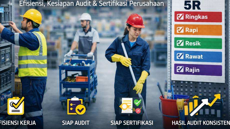 Pelatihan 5R (Ringkas, Rapi, Resik, Rawat, Rajin)